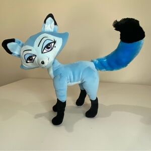 Vtg 2004 Bratz Petz Foxz Pose-able Carly Sassy Blue Plush Fox 12” MGA Ent